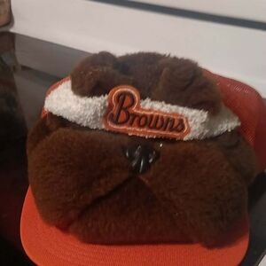 Brown and Orange Browns Cap